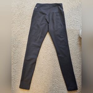 Zella high waist pocket leggings size Small gray color